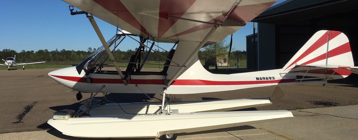 Excalibur Experimental Aircraft on Puddle Jumper Amphib Floats